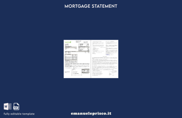 dichiarazione di mutuo UBL Pakistan in stile verificato nel modello di formati W